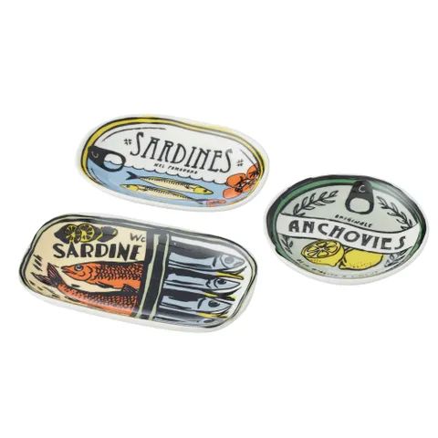 Sardines & Anchovies Trinket Dishes Coast to Coast Home