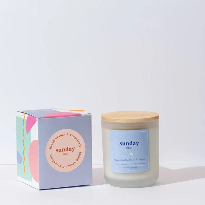 Sicily - Blood Orange & Grapefruit Candle Eclectic House