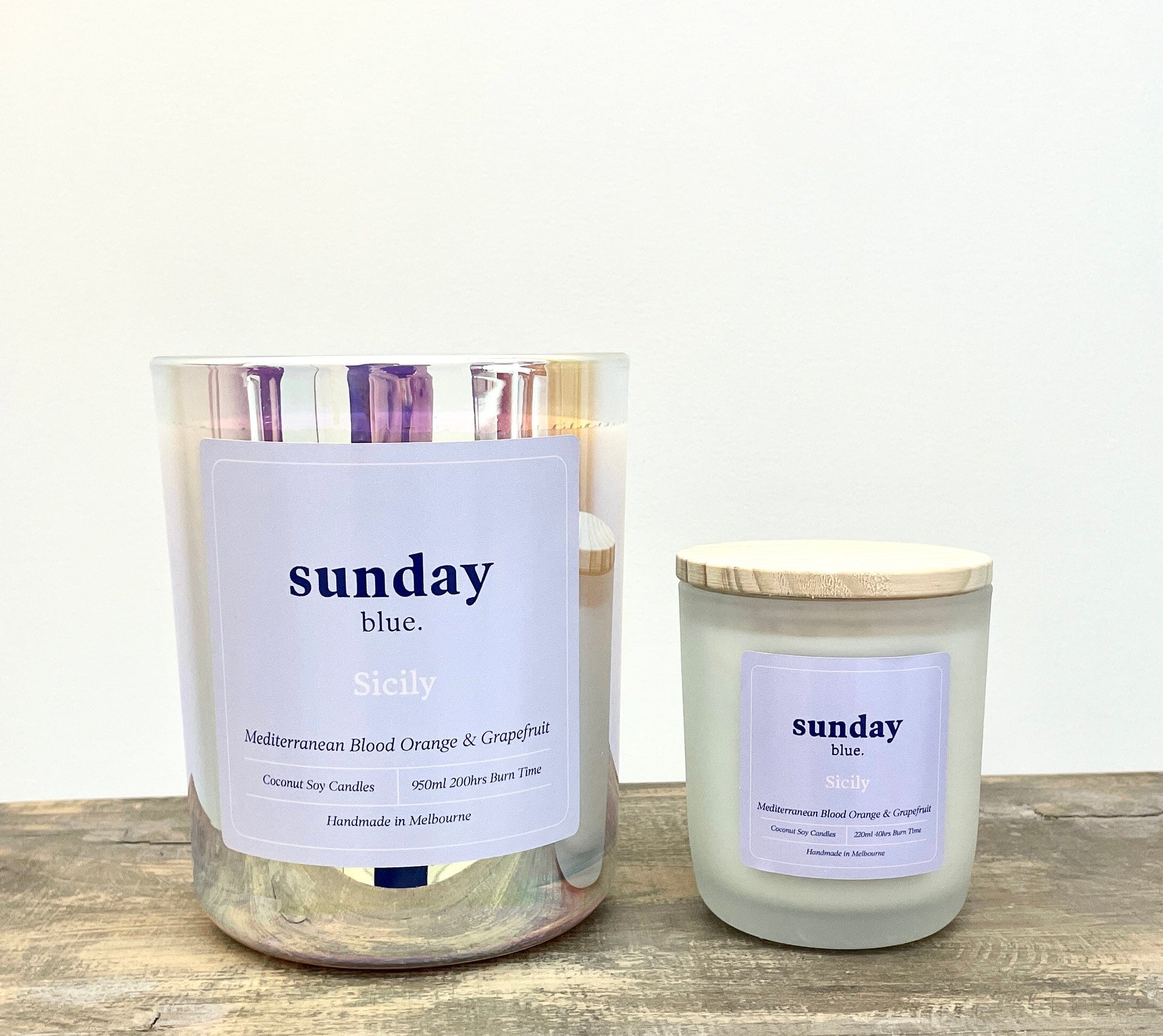 Sicily - Blood Orange & Grapefruit Candle Eclectic House