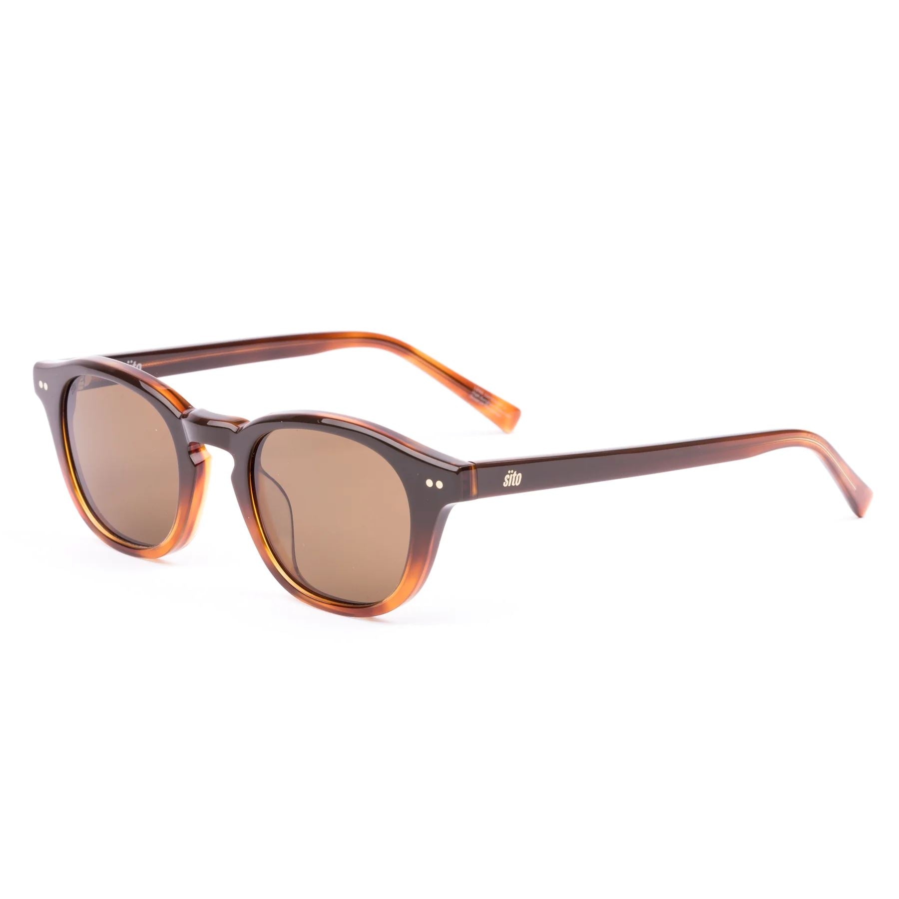 Sito Shades Elio Unisex Sunglasses - Tan Gradient Polarised Sito Shades