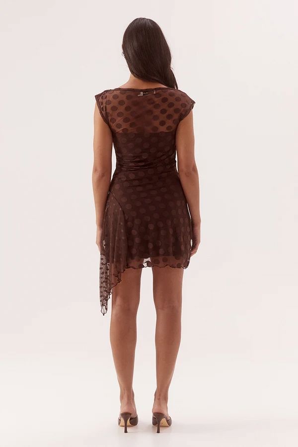 Sovere Blyth Mini Dress - Chocolate Sovere