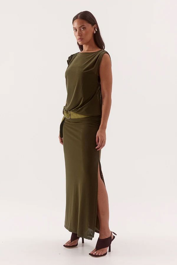 Sovere Selen Dress - Olive Sovere