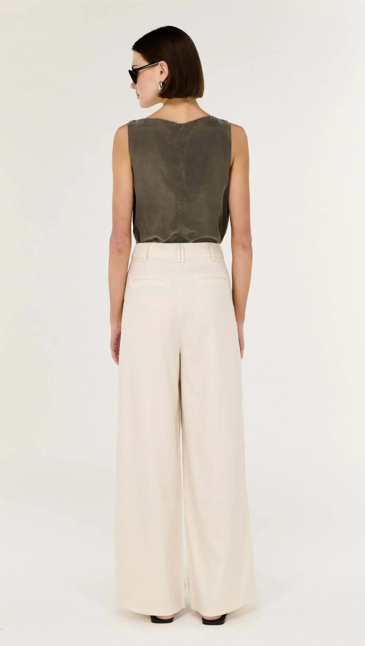 Staple the Label Sable High Waist Pant - Oat Staple the label