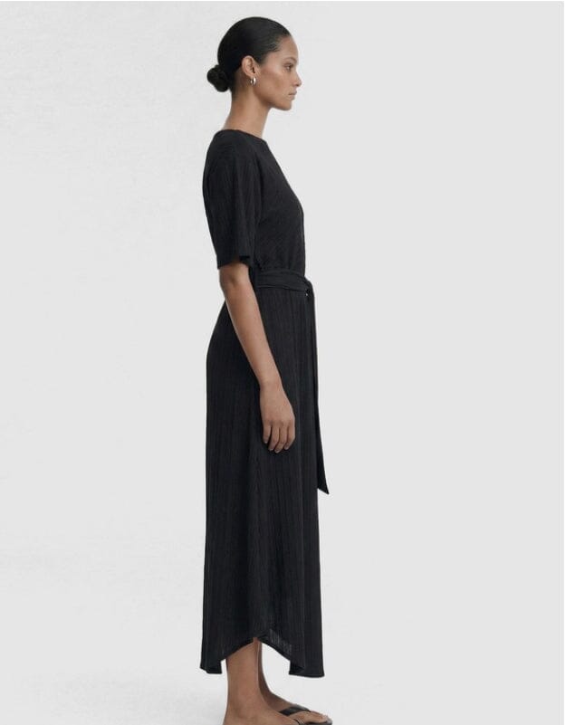 Staple The Label Seren Midi Dress - Black Staple the label