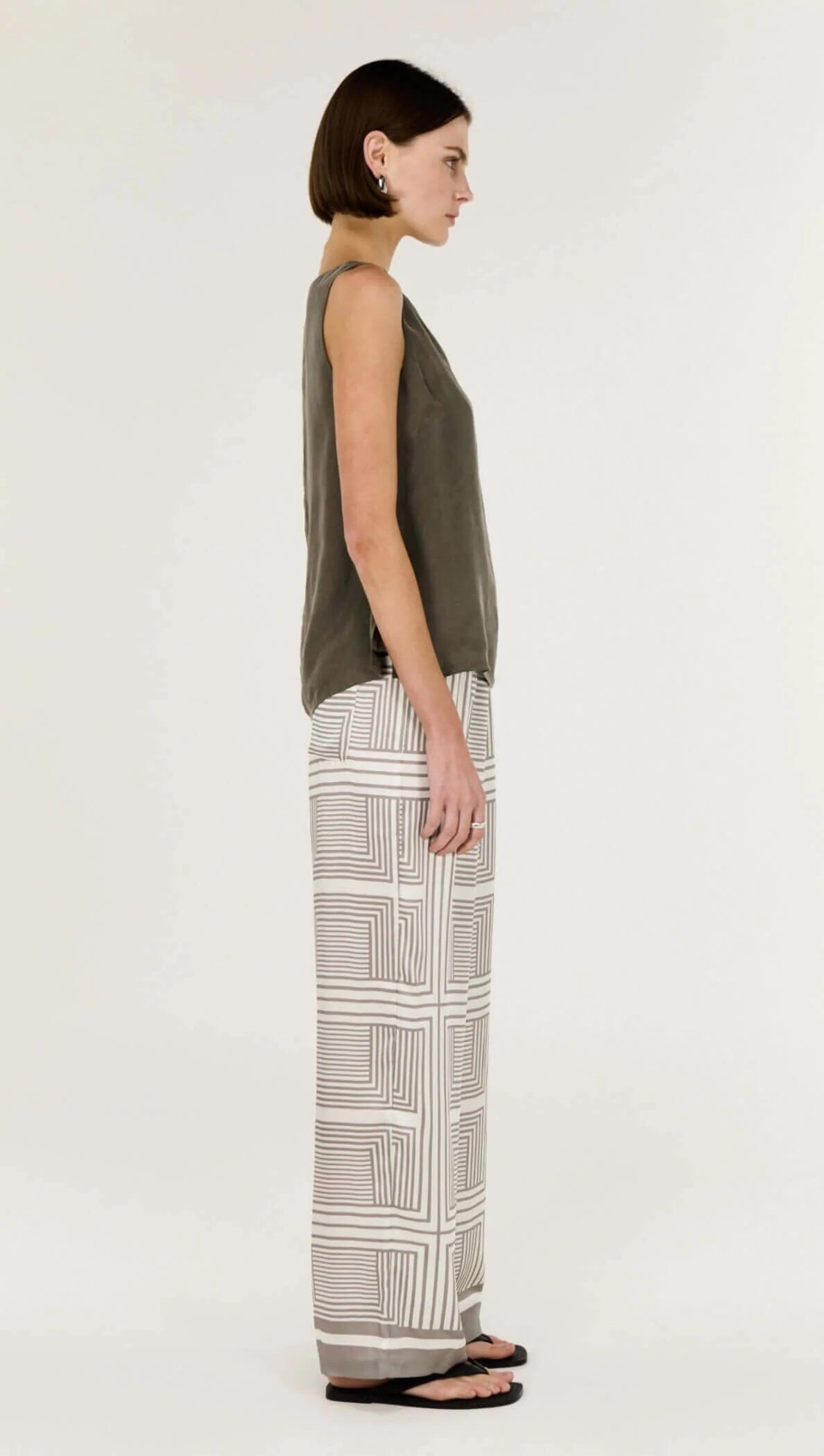 Staple the Label Siphon Relaxed Pant - Geometric Staple the label