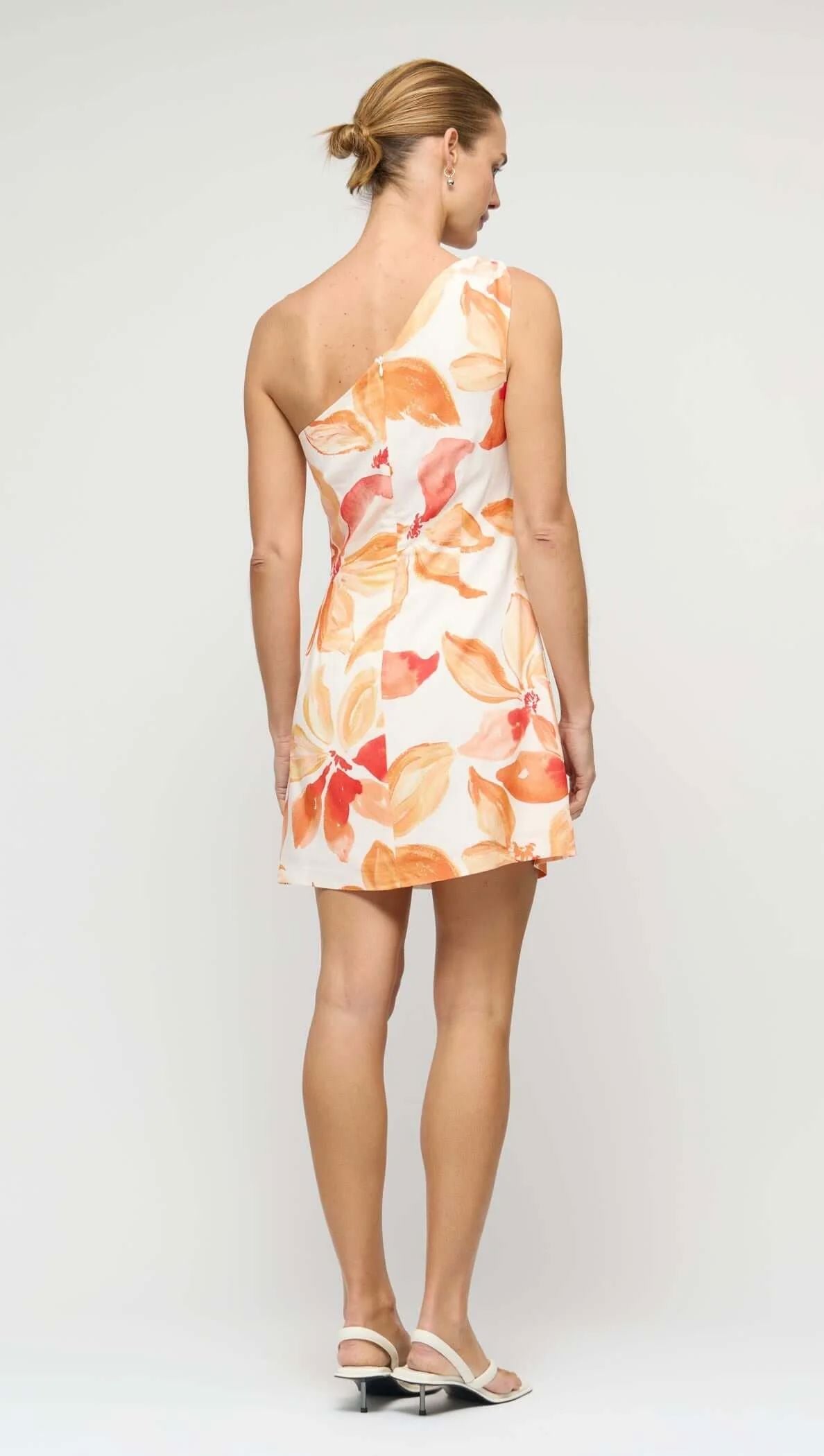 Staple the Label Solana One Shoulder Dress - Floral Mini Dress Staple the label 