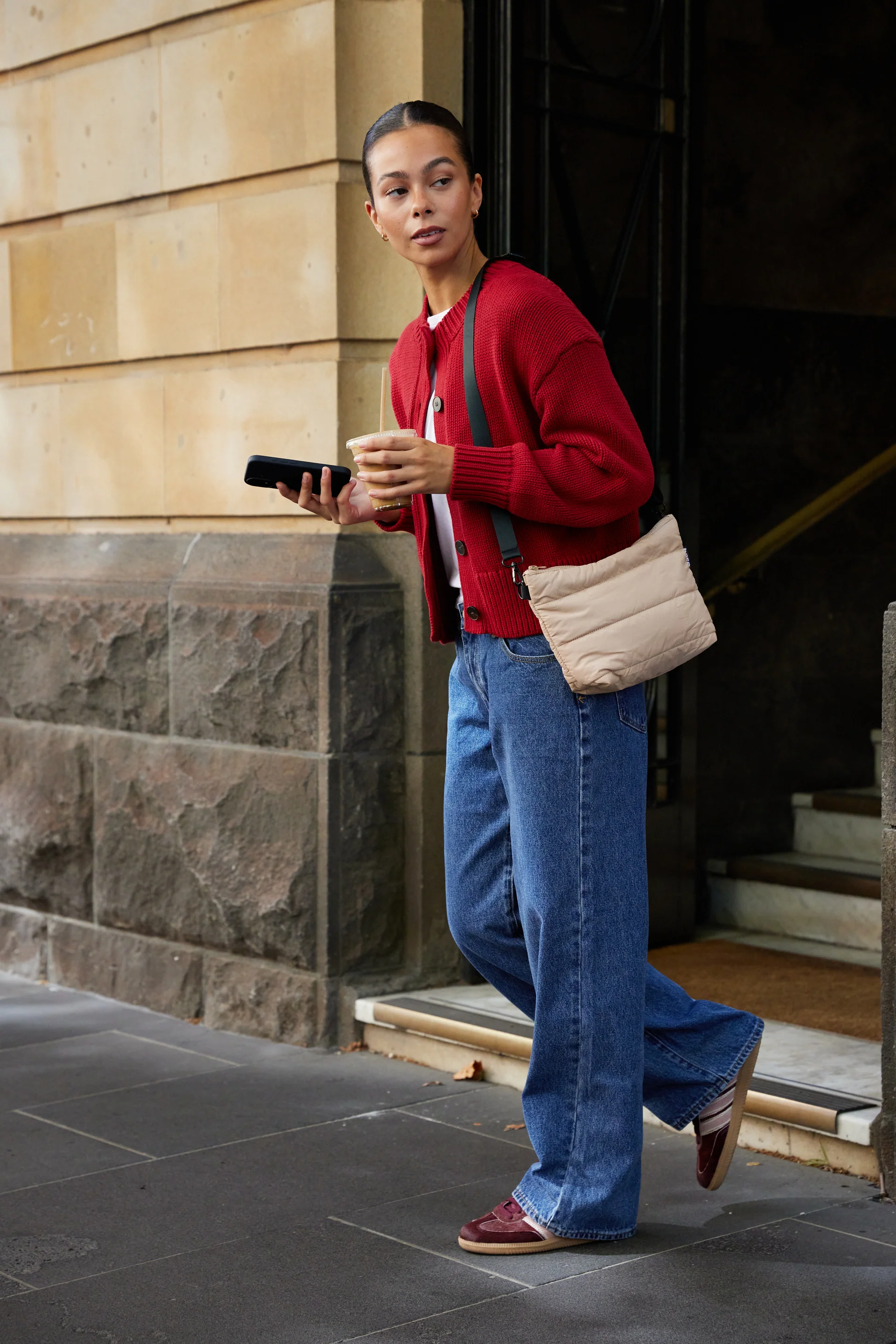 Base Supply Stash Base Crossbody - Sand
