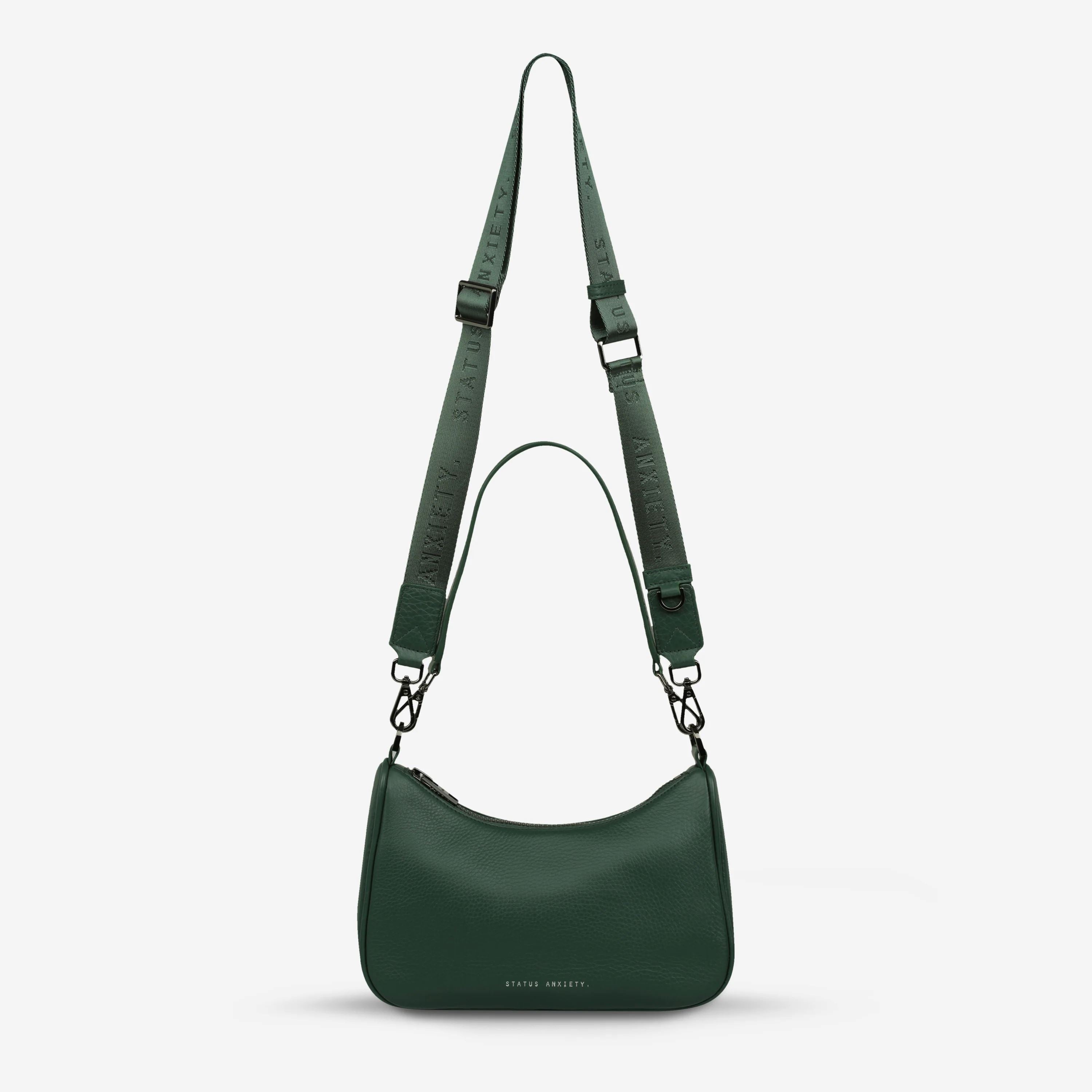 Status Anxiety Look Both Ways Handbag - Green Status Anxiety