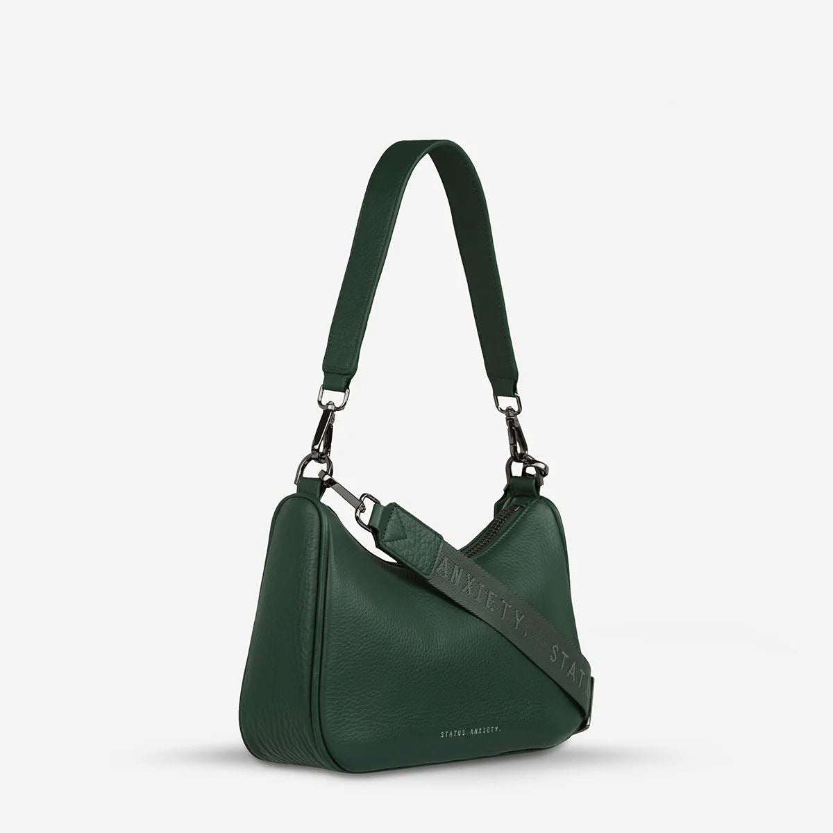 Status Anxiety Look Both Ways Handbag - Green Status Anxiety