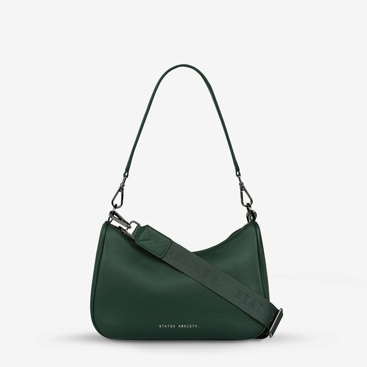 Status Anxiety Look Both Ways Handbag - Green Status Anxiety