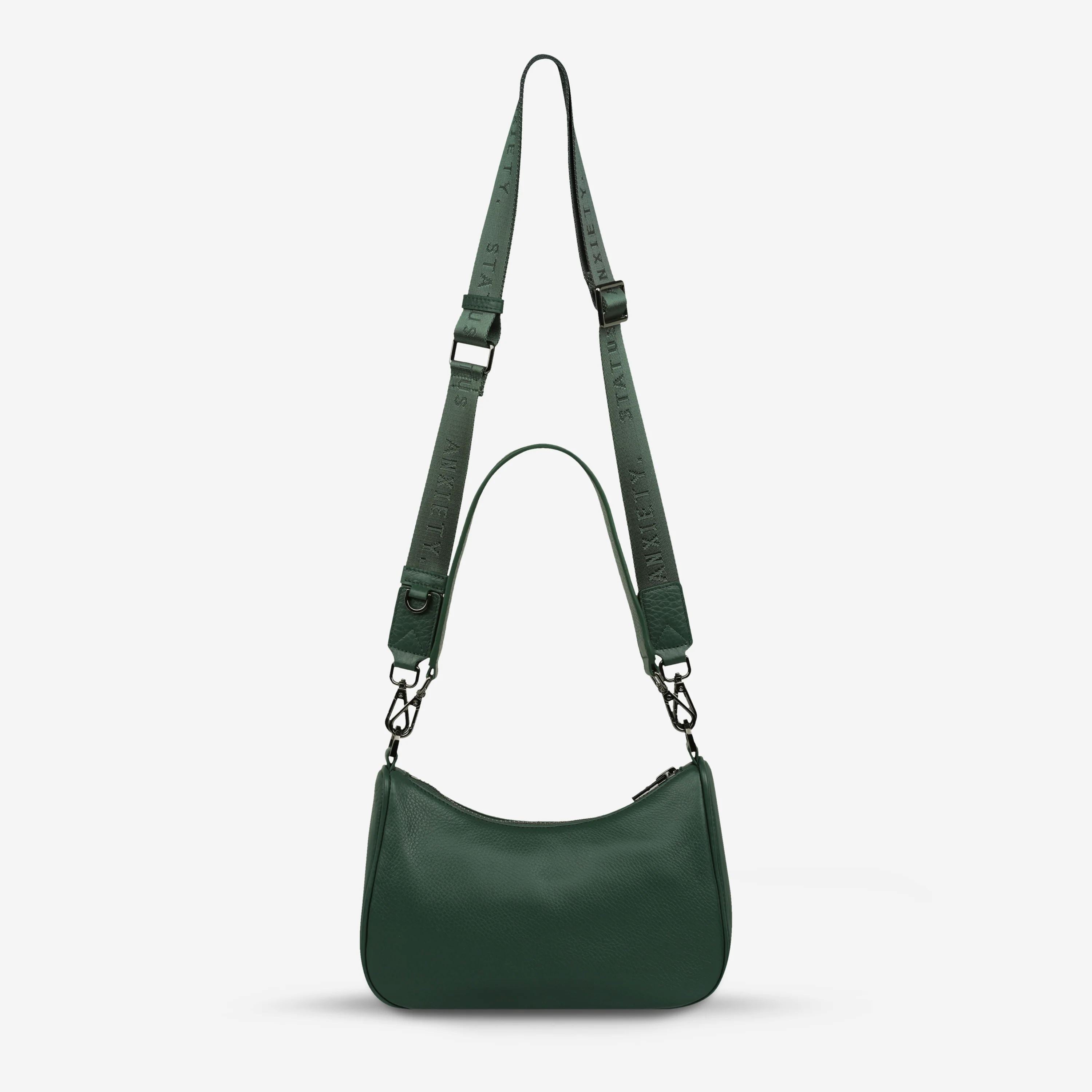 Status Anxiety Look Both Ways Handbag - Green Status Anxiety