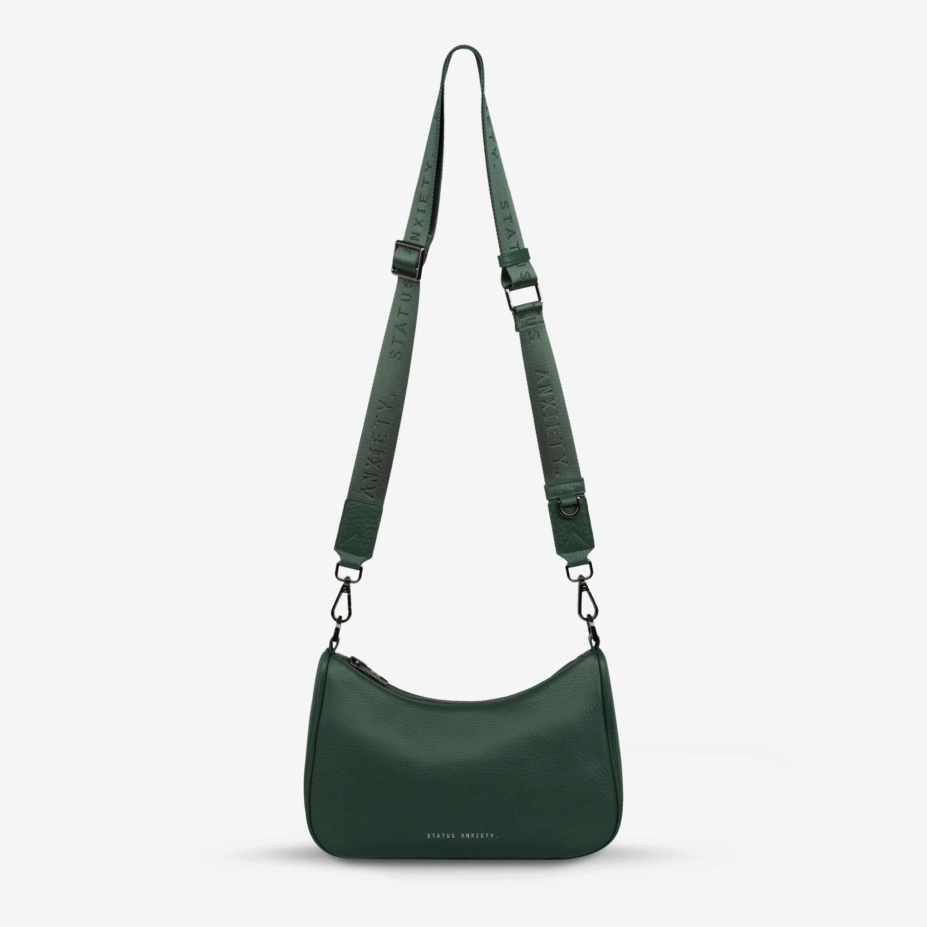 Status Anxiety Look Both Ways Handbag - Green Status Anxiety