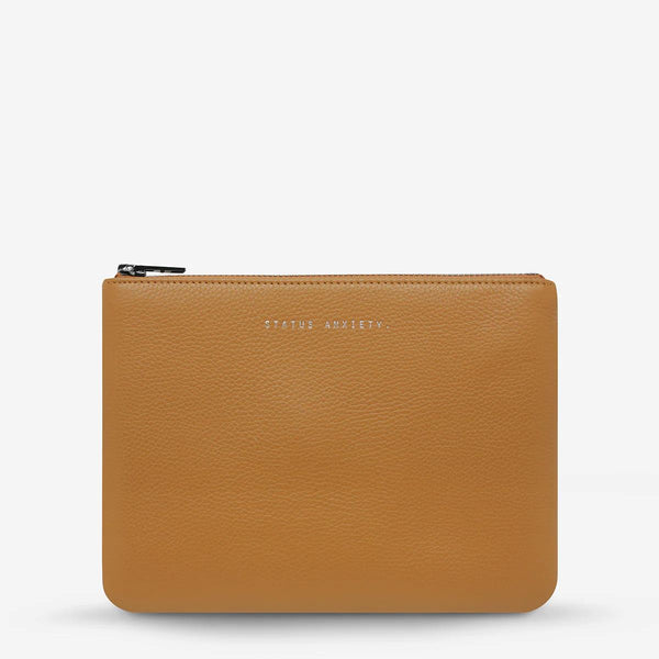 Status Anxiety New Day Pouch - Tan Status Anxiety