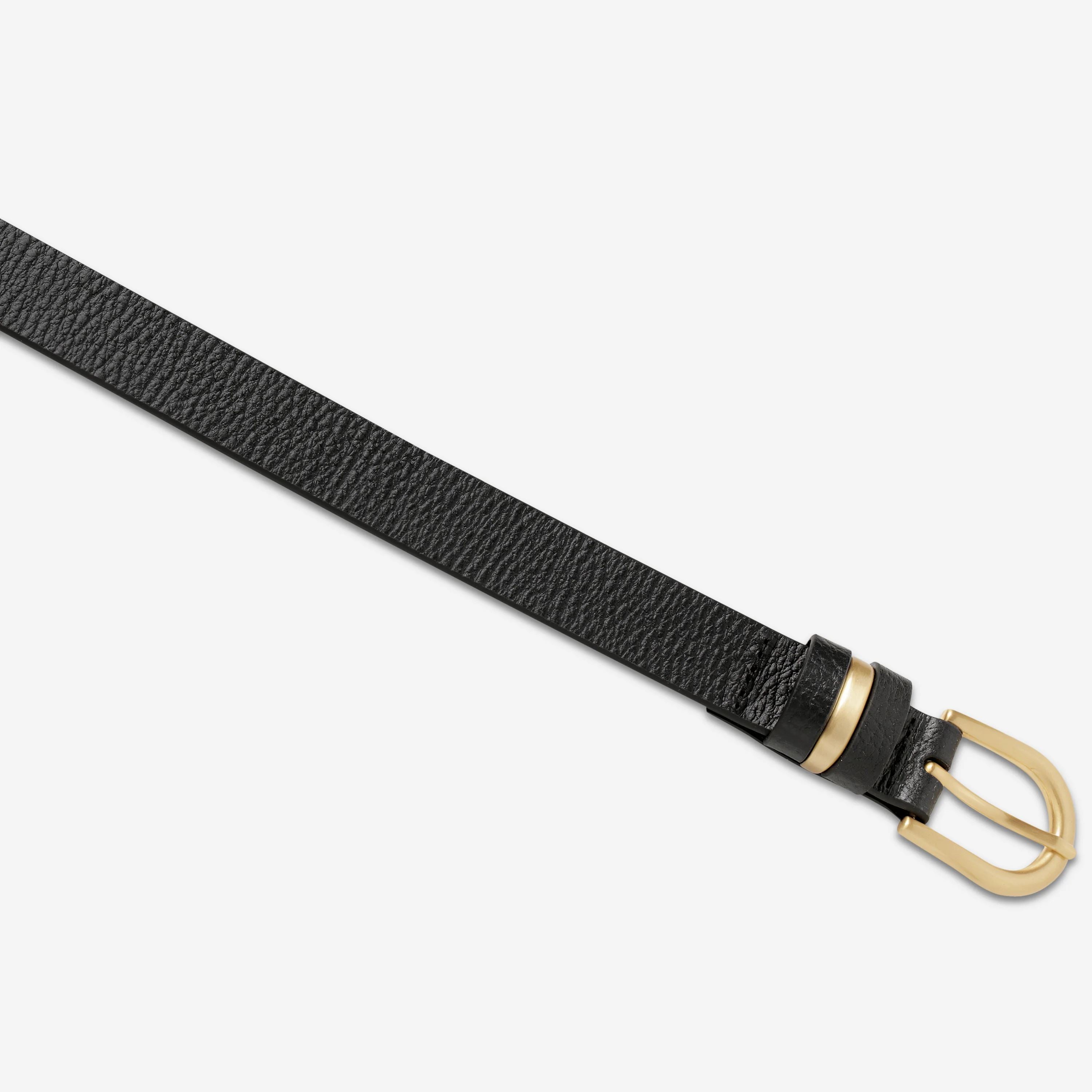 Status Anxiety Over and Over Belt - Black/Gold Status Anxiety