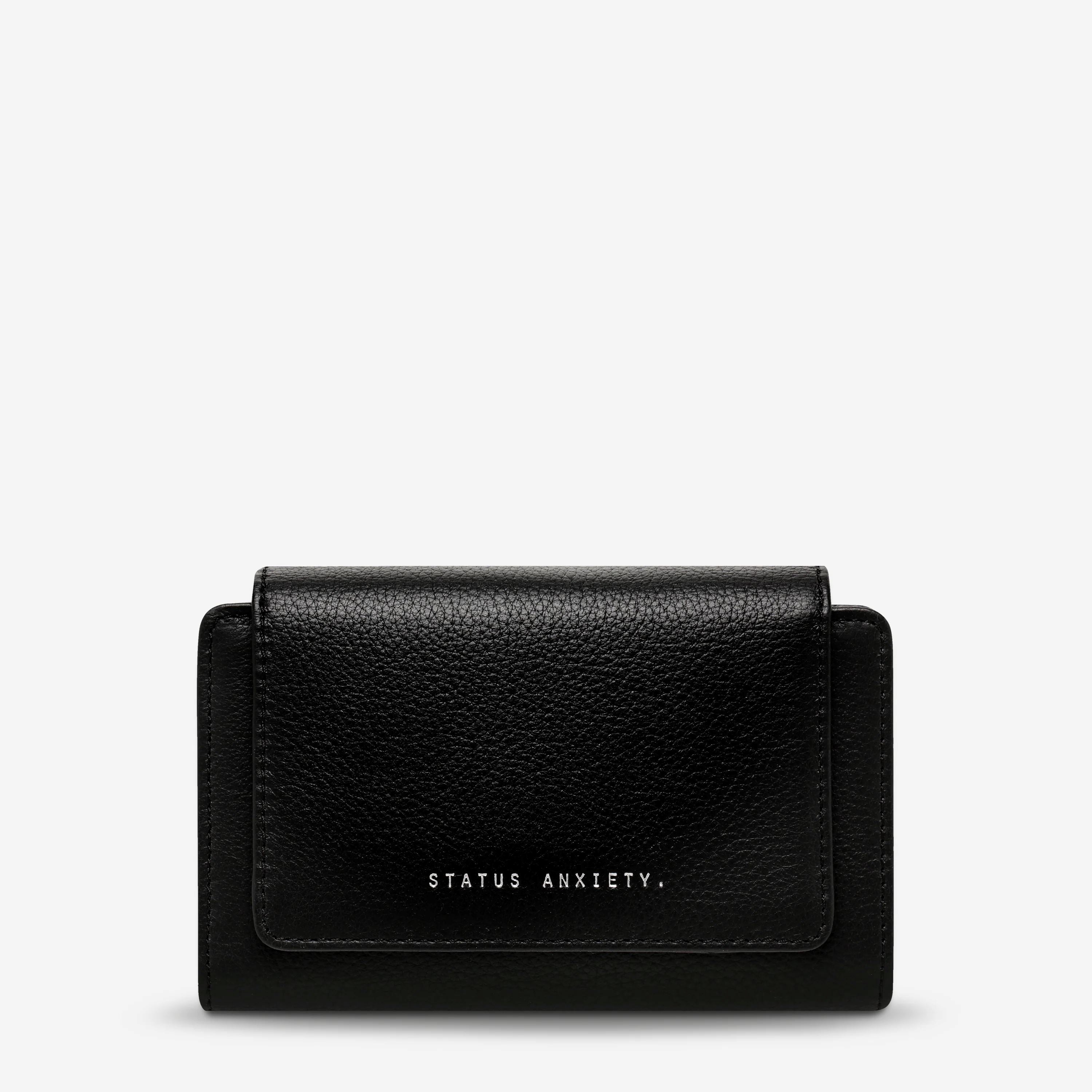 Status Anxiety Visions Wallet - Black Status Anxiety