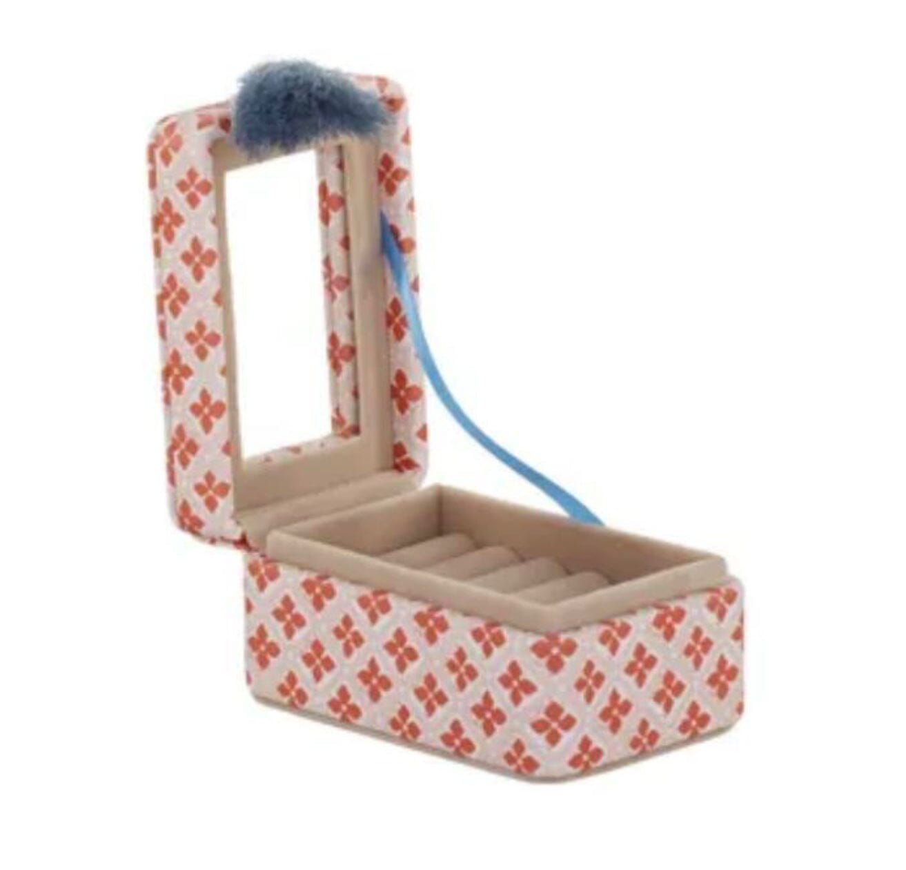 Stella Jewellery Box - Pink/Red Coast to Coast Home