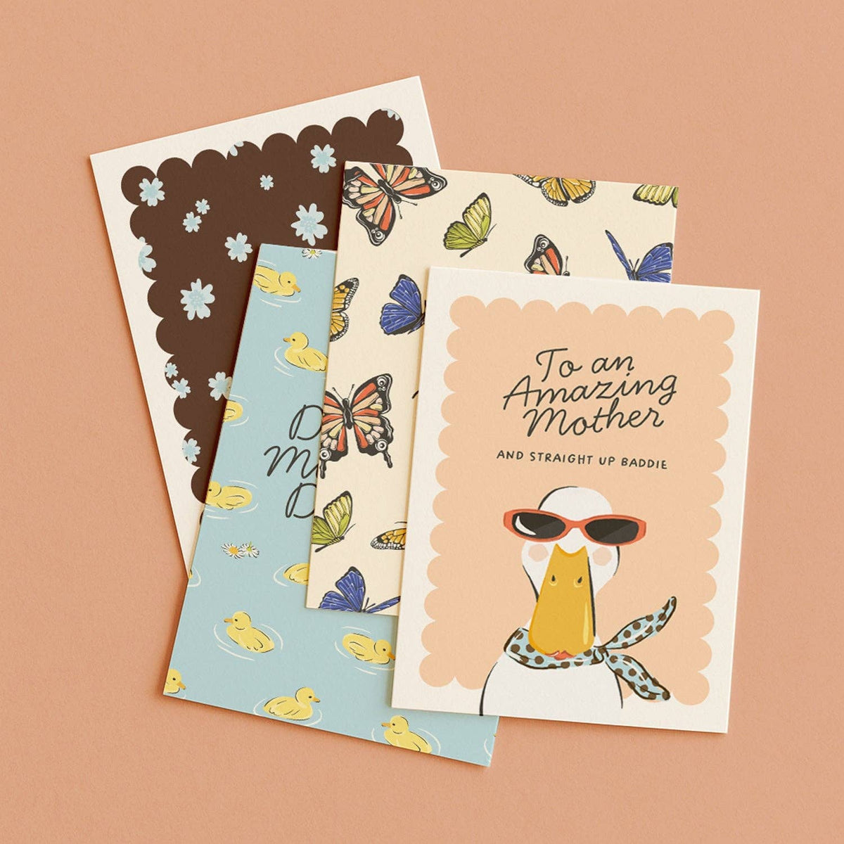 'Straight Up Baddie' Mother's Day Card Daymaker Stationery
