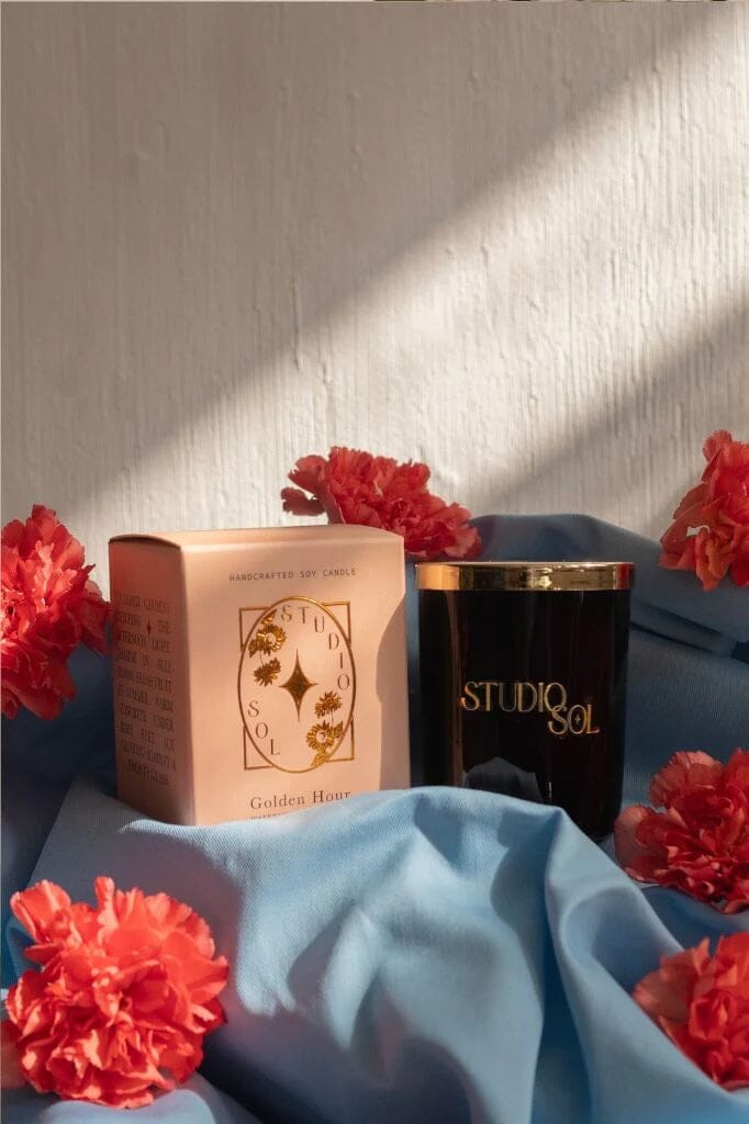 Studio Sol Golden Hour Candle Watermelon & Sea Salt Studio Sol
