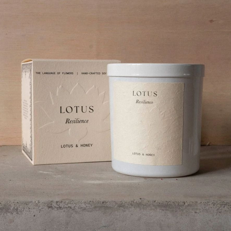 Studio Sol Lotus Candle - Resilience Candle Studio Sol 