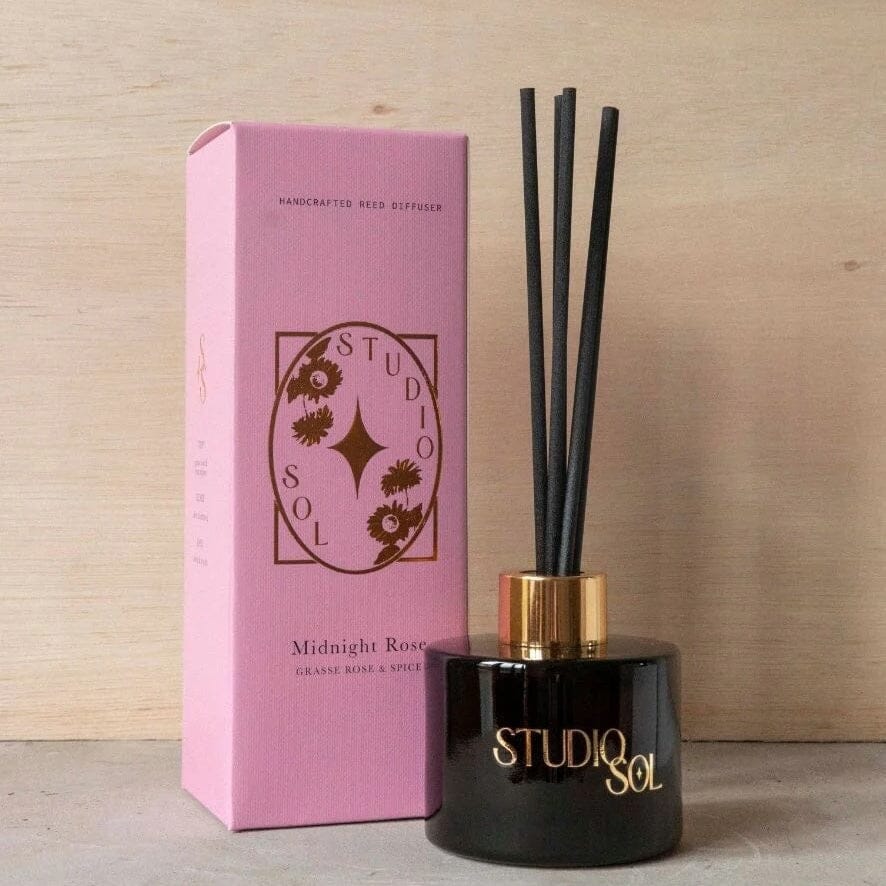 Studio Sol Midnight Rose Diffuser Grasse Rose & Spice Studio Sol
