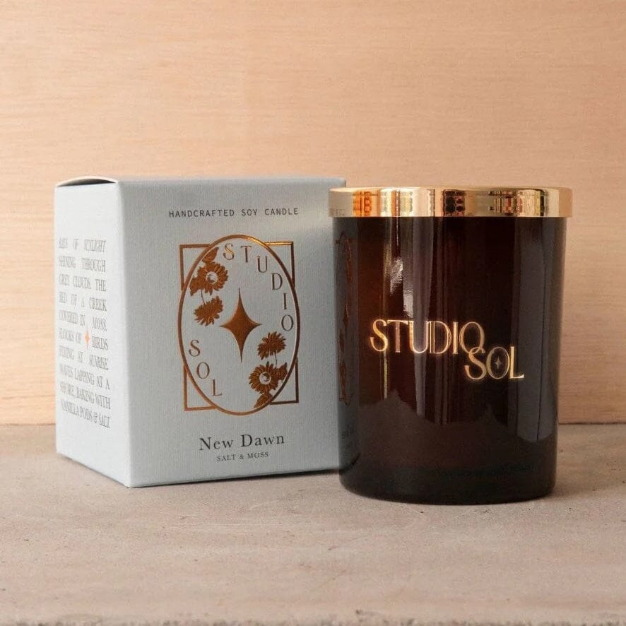 Studio Sol New Dawn Candle Salt & Moss Studio Sol