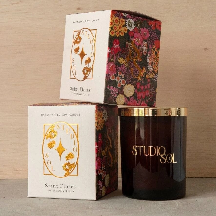 Studio Sol Saint Flores Candle Italian Pear & Freesia Studio Sol