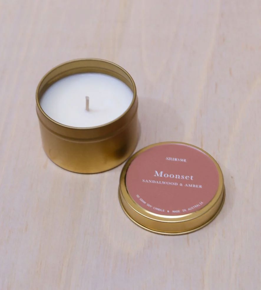 Studio Sol Travel Tin - Moonset (Sandalwood & Amber) Studio Sol