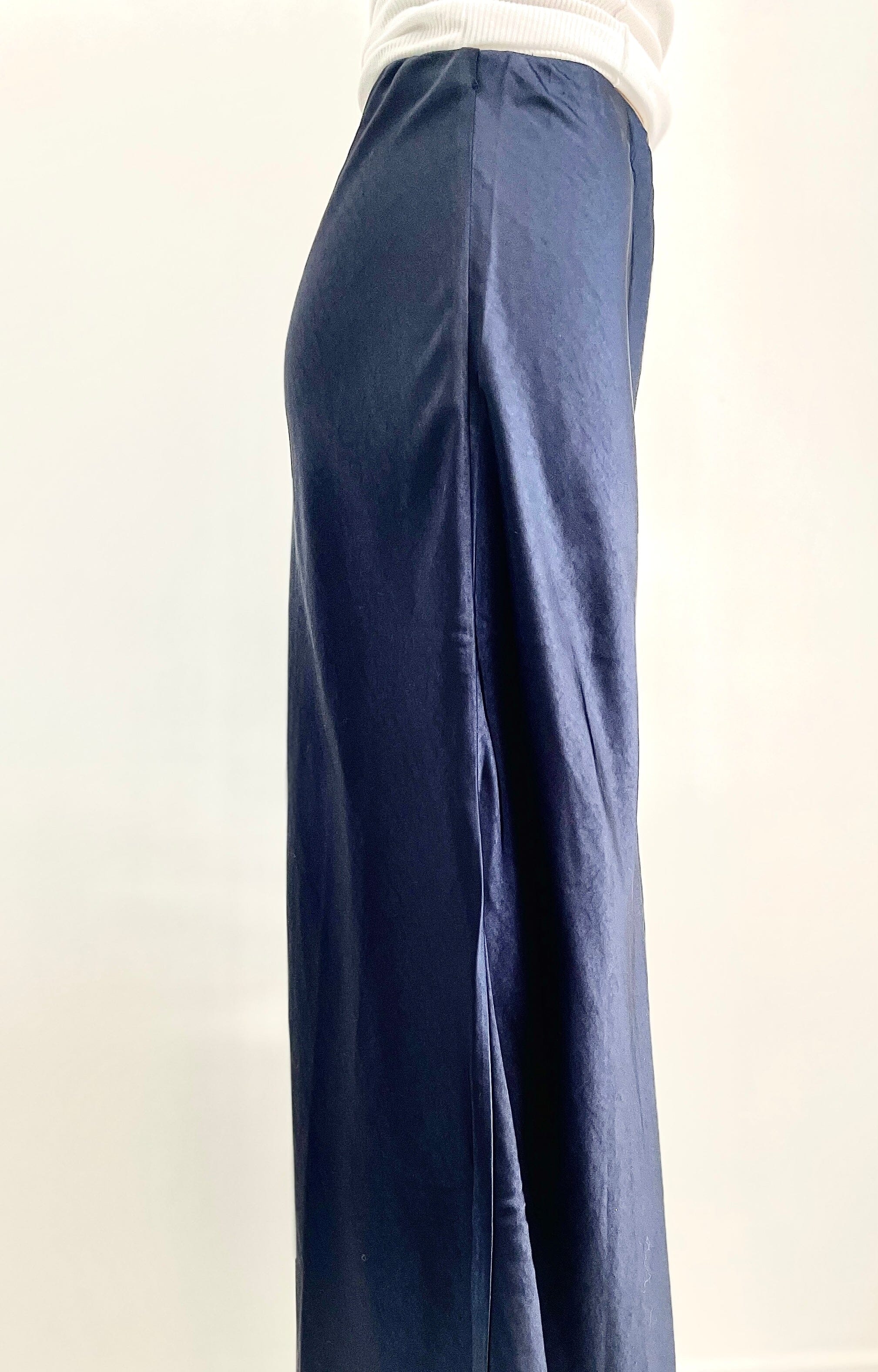 Sunnygirl Bias Cut Slip Skirt - Navy Sunnygirl