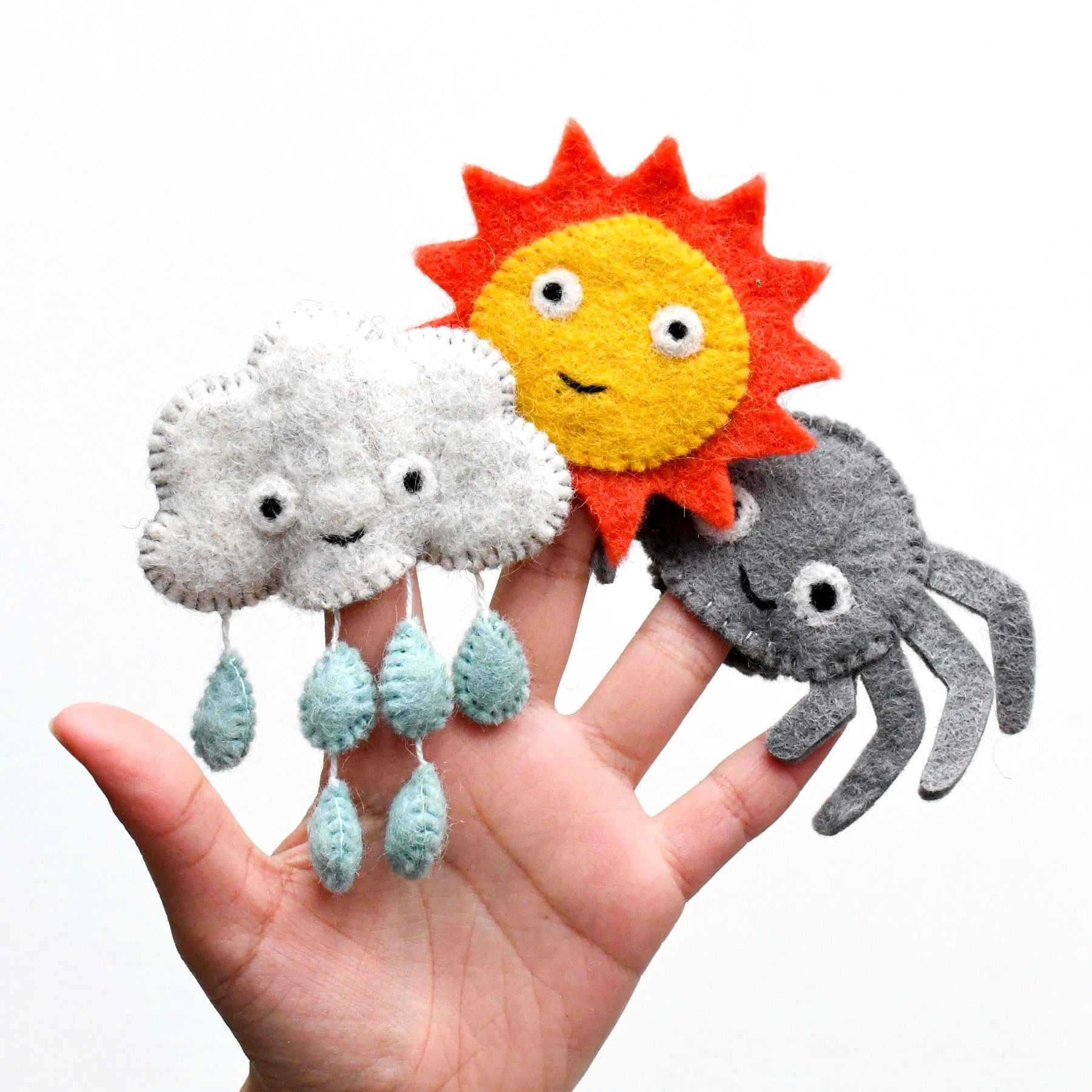 Tara Treasures Finger Puppet Set - Itsy Bitsy Spider Tara Treasures