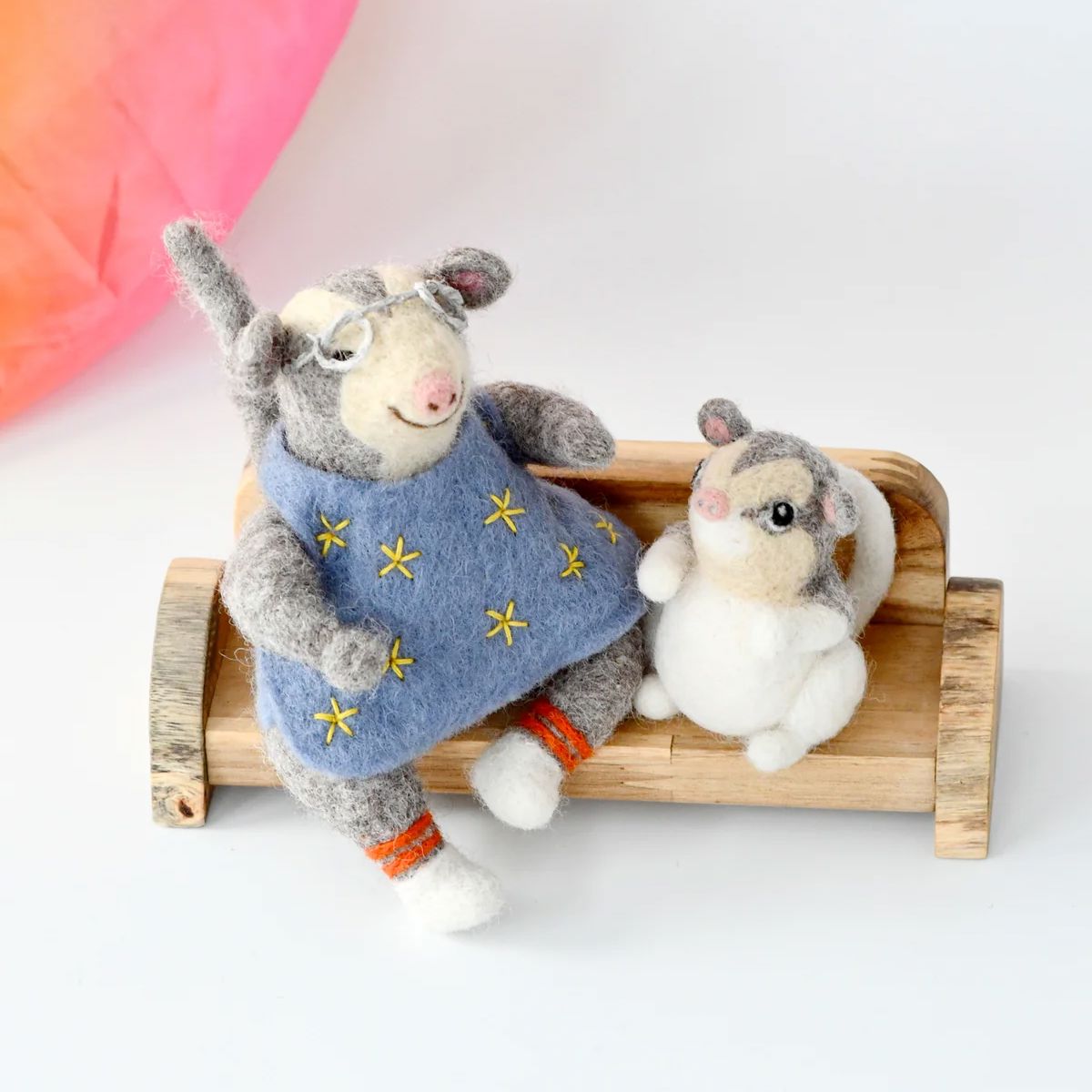 Tara Treasures Possum Magic Grandma Poss and Hush Toy Playset Tara Treasures