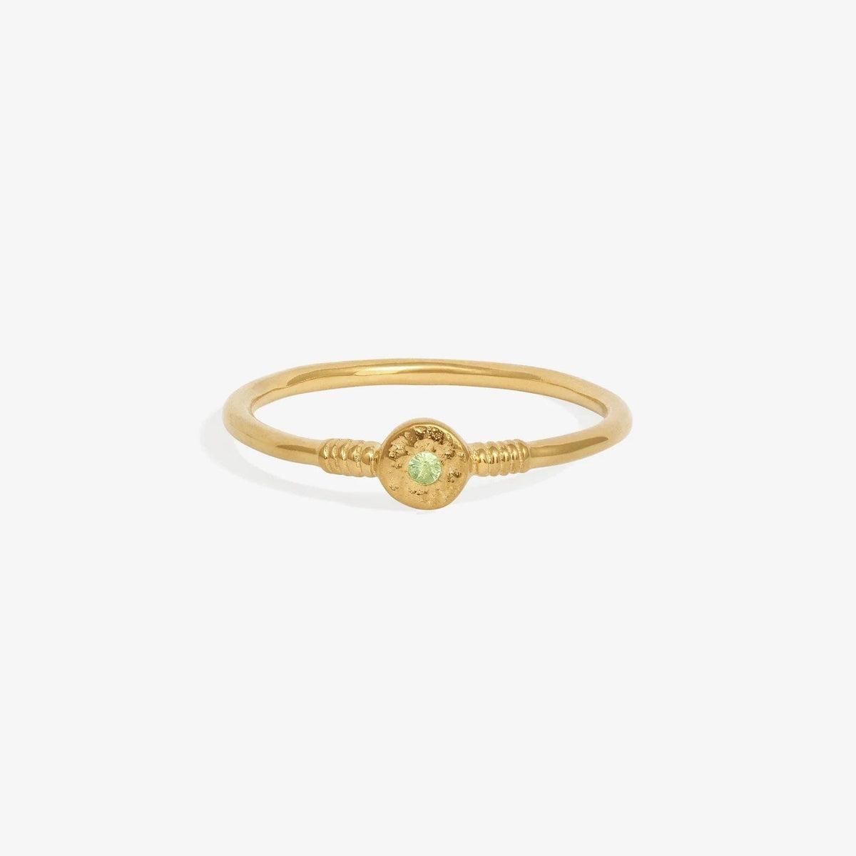 Temple of the Sun Bia Ring - Gold Vermeil Temple of the Sun