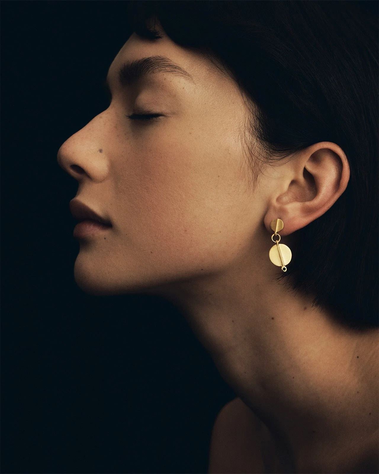 Temple Of The Sun Cyra Earrings - Gold Temple of the Sun