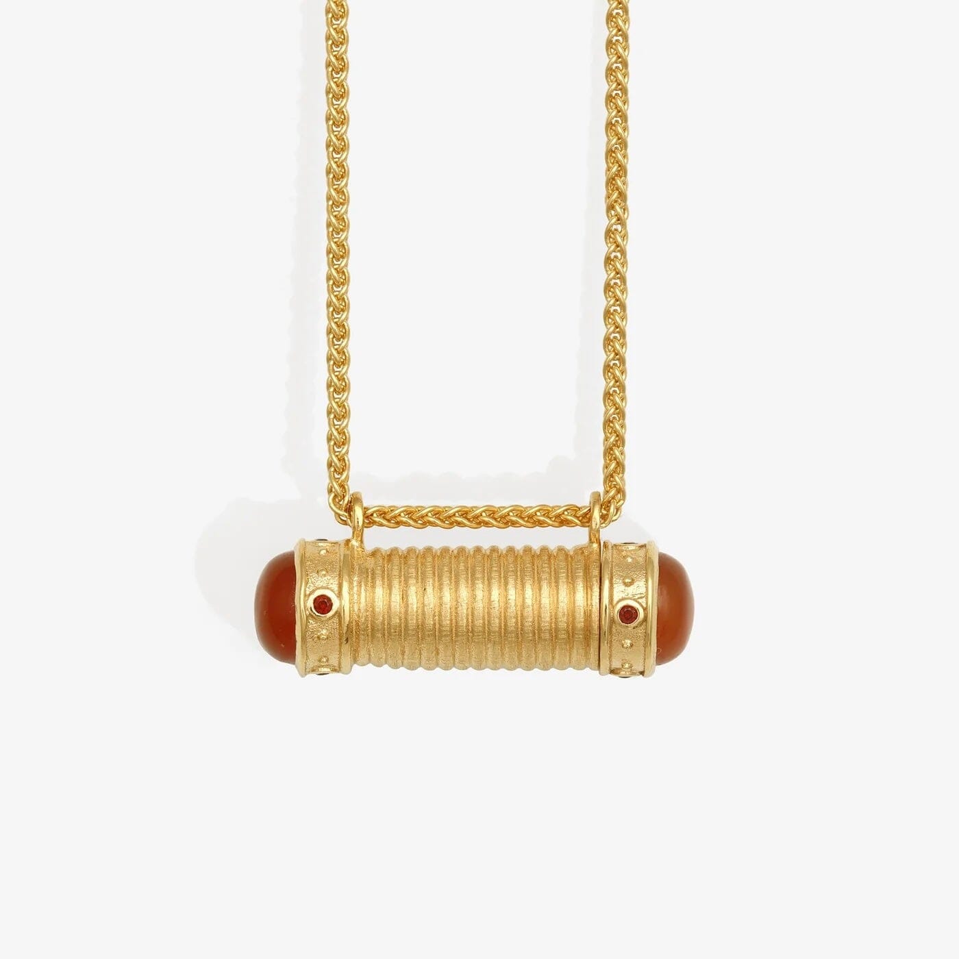 Temple of the Sun Sacred Scroll Necklace - Gold Vermeil Temple of the Sun