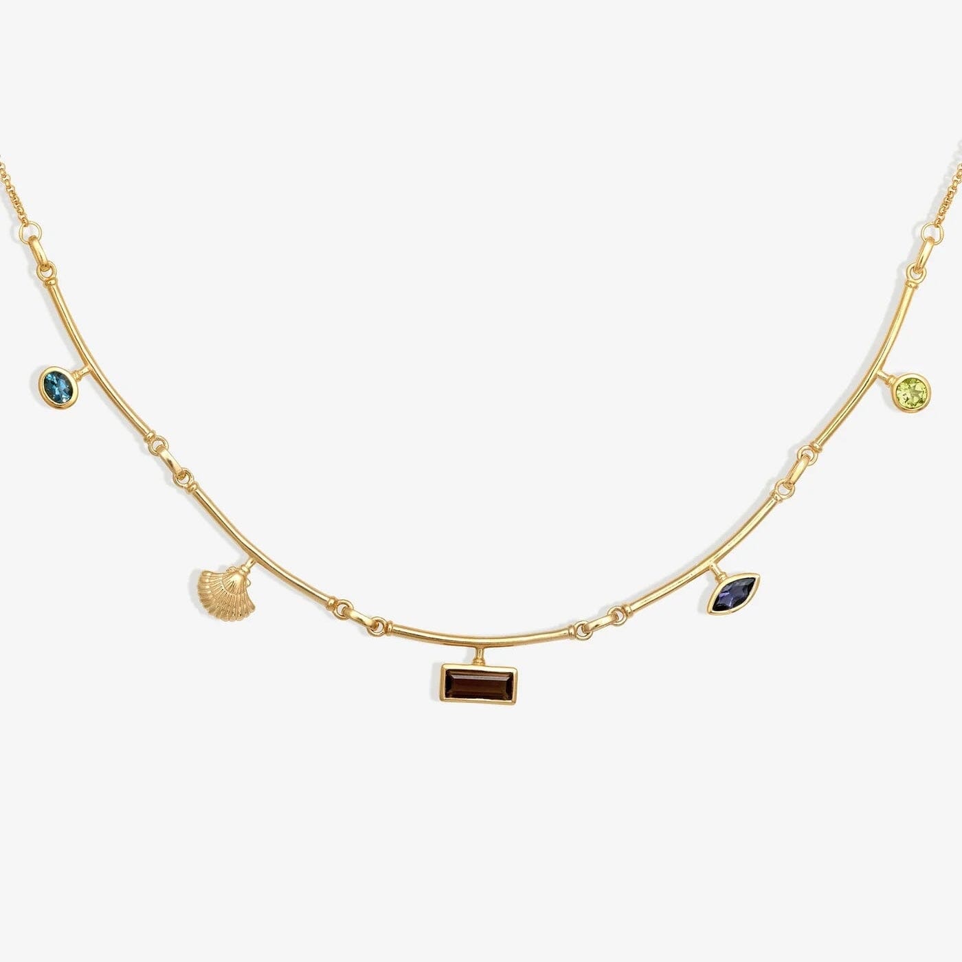 Temple of the Sun Ula Statement Necklace - Gold Vermeil Temple of the Sun