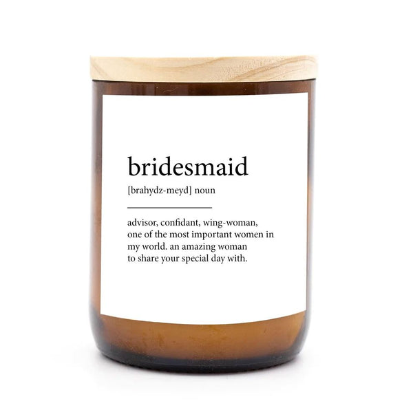 The Commonfolk Dictionary Meaning Candle - Bridesmaid (Palm Desert) The Commonfolk