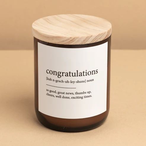 The Commonfolk Dictionary Meaning Candle - Congratulations (Mali) The Commonfolk