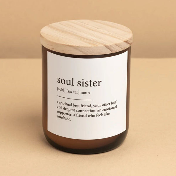The Commonfolk Dictionary Meaning Candle - Soul Sister (Hudson Valley) The Commonfolk