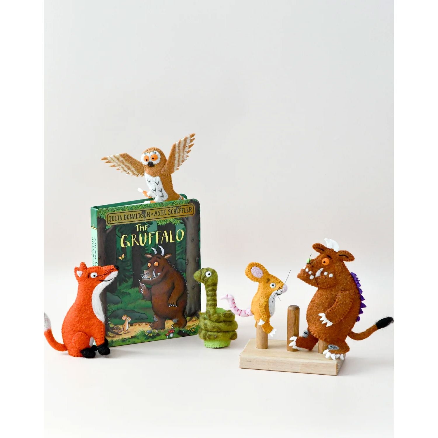 The Gruffalo® Finger Puppets Set Finger Puppets Tara Treasures 