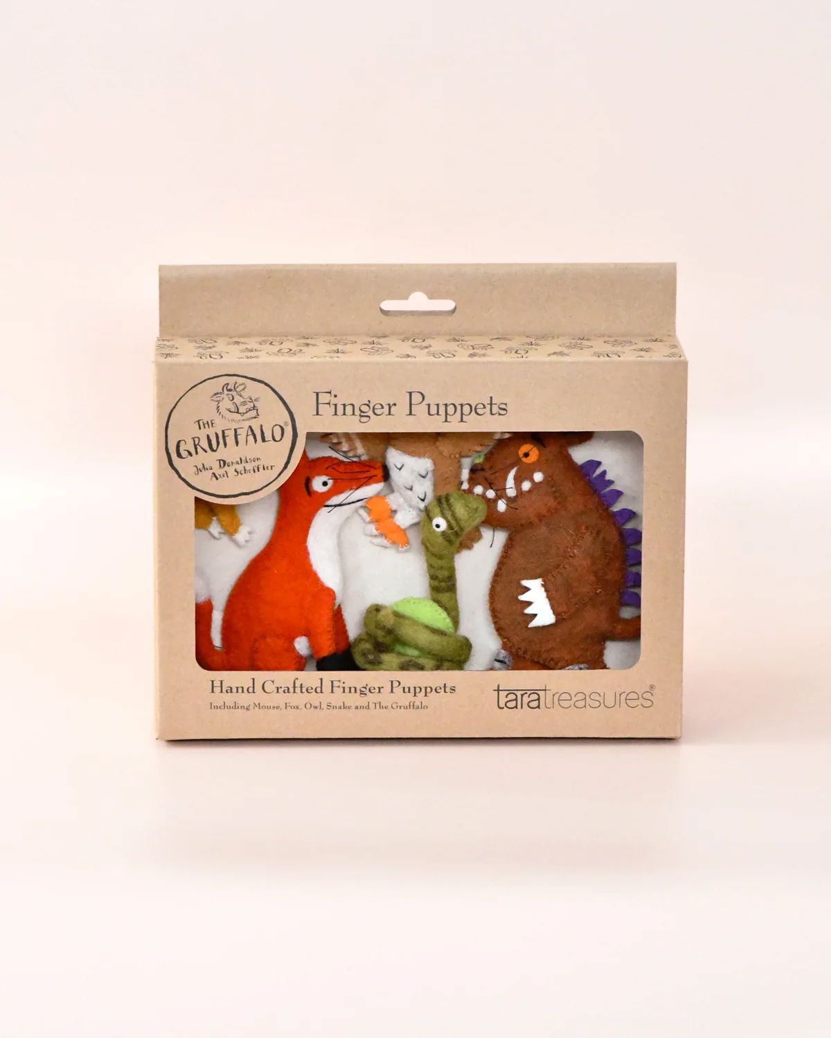 The Gruffalo® Finger Puppets Set Finger Puppets Tara Treasures 