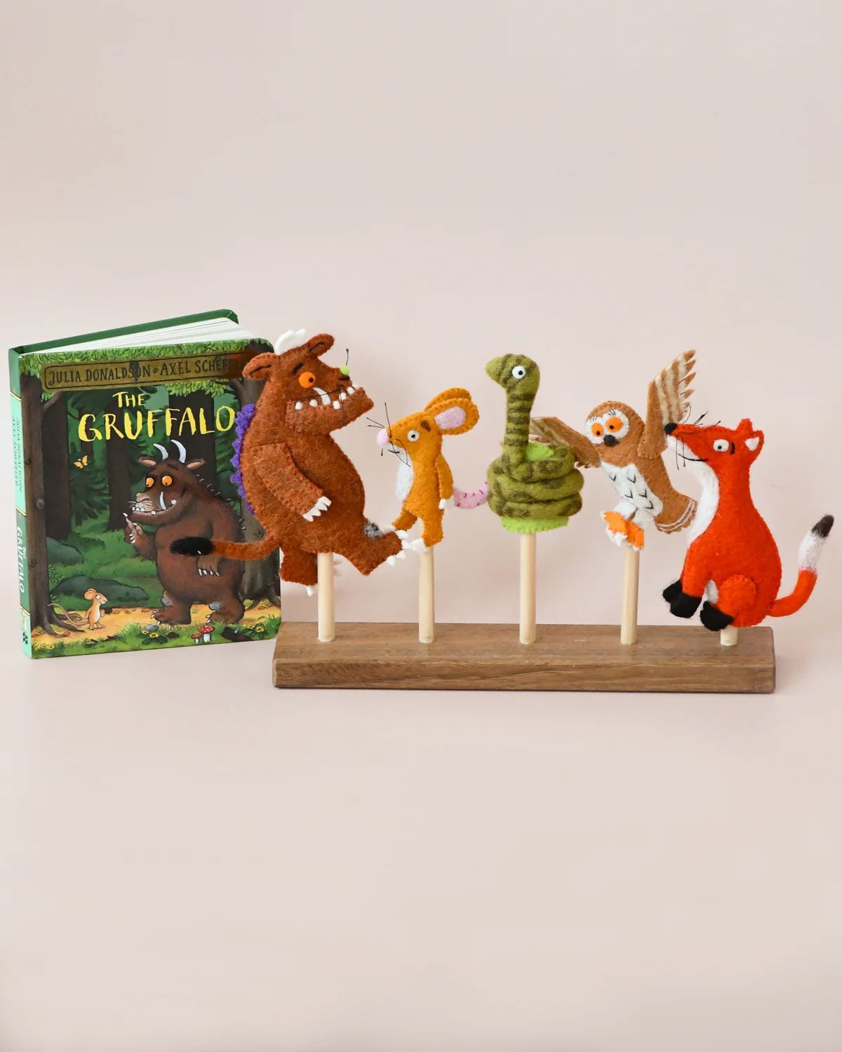 The Gruffalo® Finger Puppets Set Finger Puppets Tara Treasures 