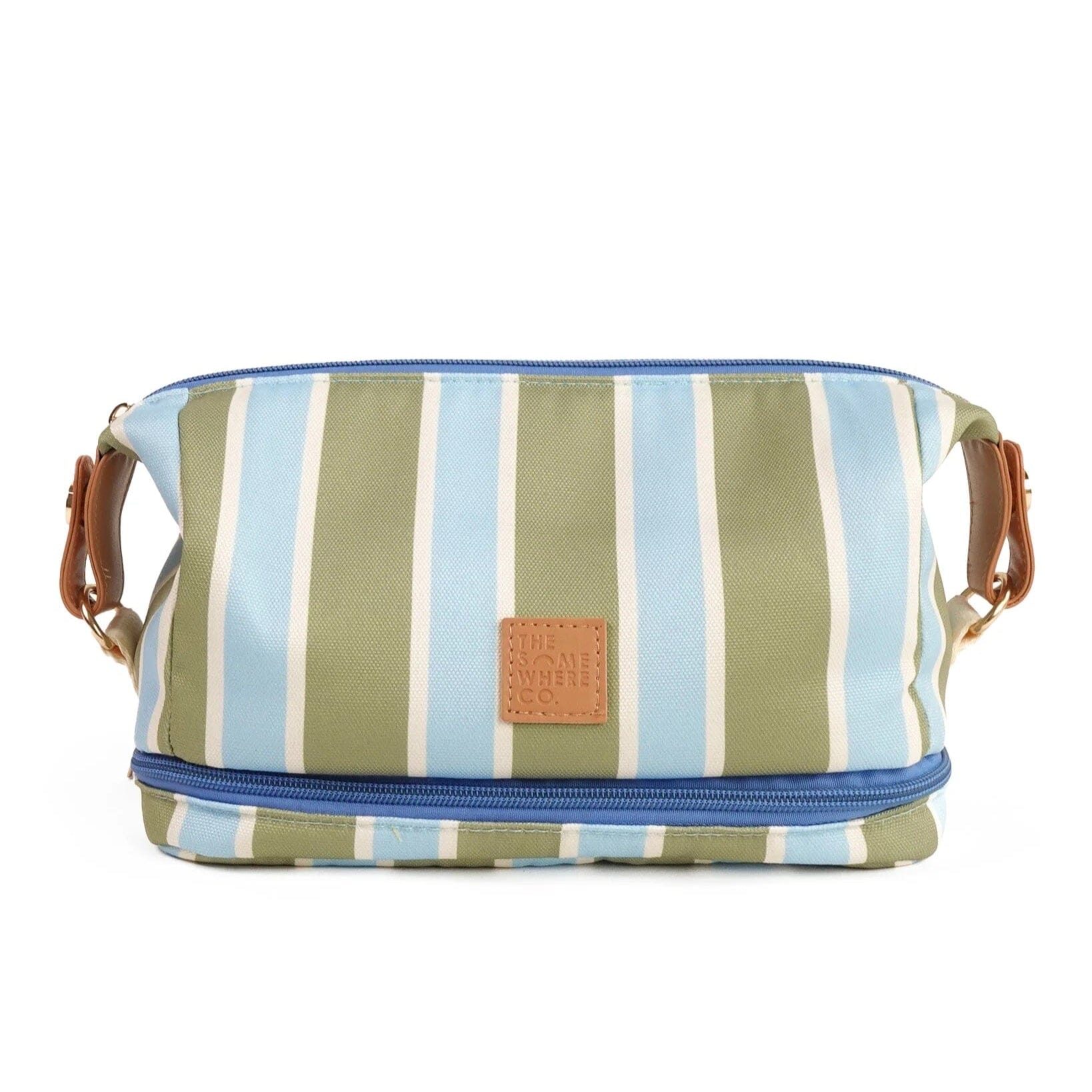 The Somewhere Co Pistachio Cosmetic Bag The Somewhere Co