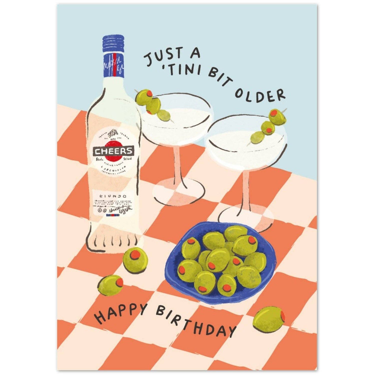 'Tini Bit Older' Birthday Card Daymaker Stationery