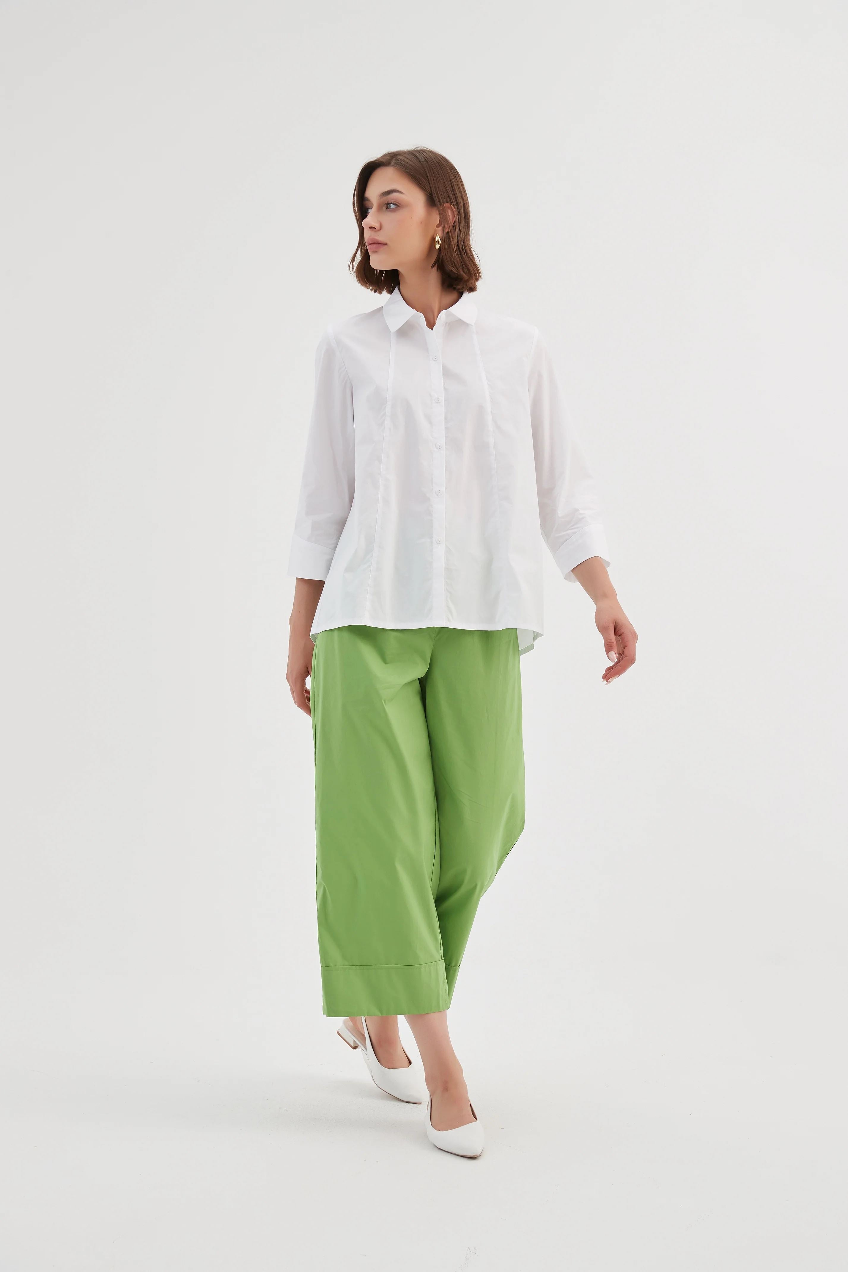 Tirelli Pin Tuck Detail Shirt - White Tirelli