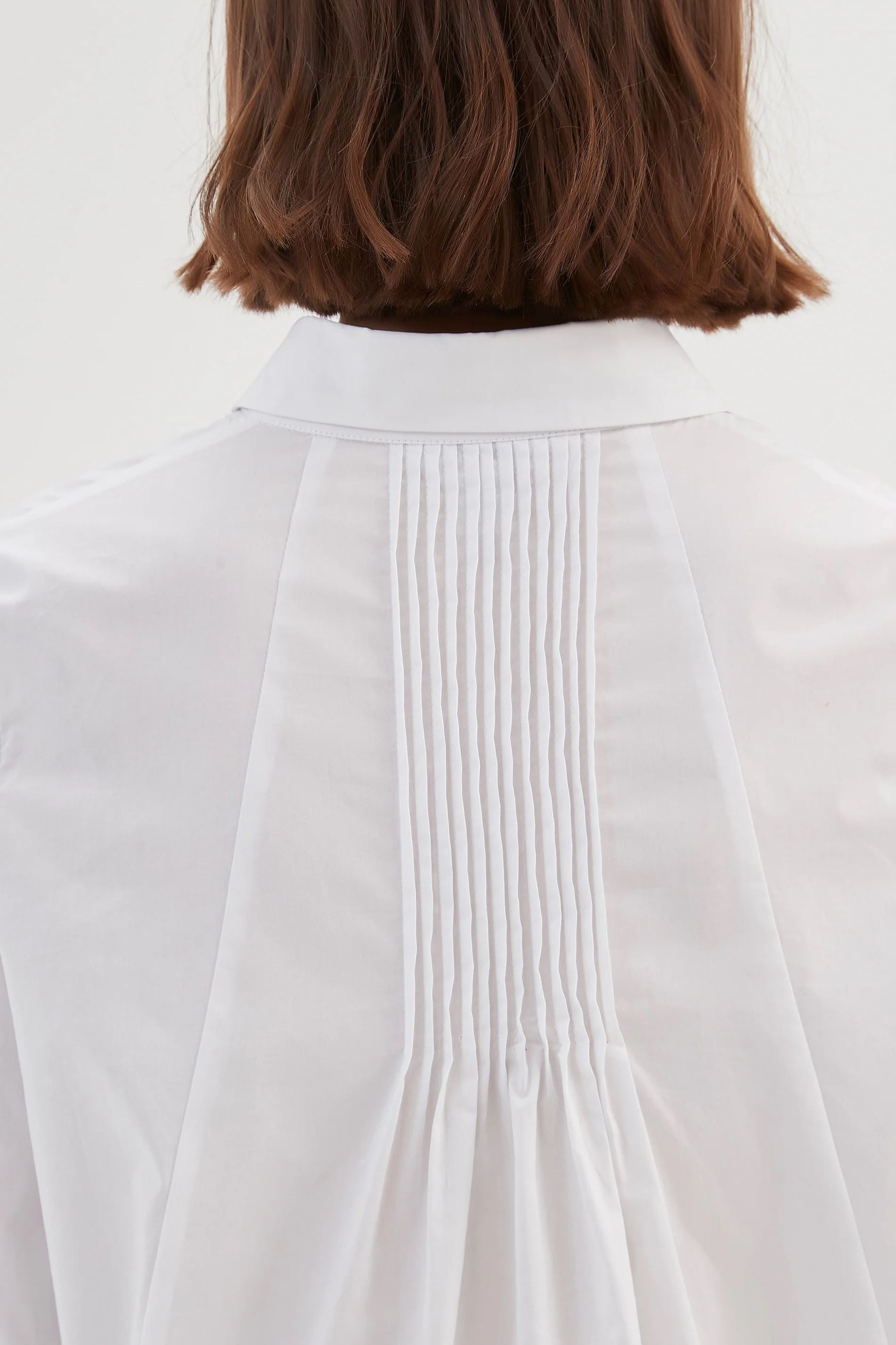 Tirelli Pin Tuck Detail Shirt - White Tirelli