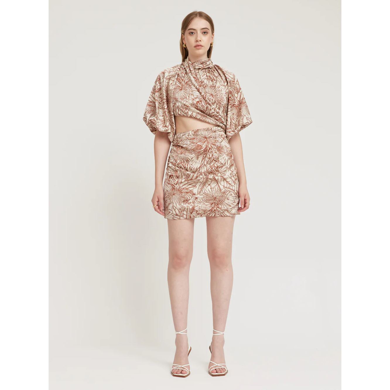 Tojha Celia Dress - Maple Floral Tojha