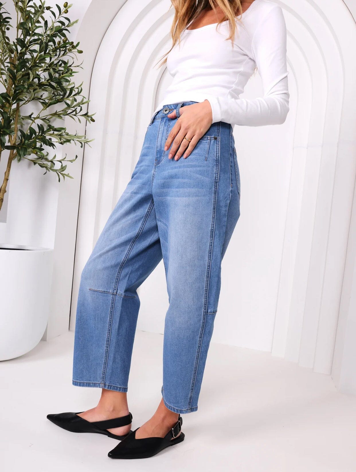 Toni Barrel Jeans light blue Monaco Denim monaco denim