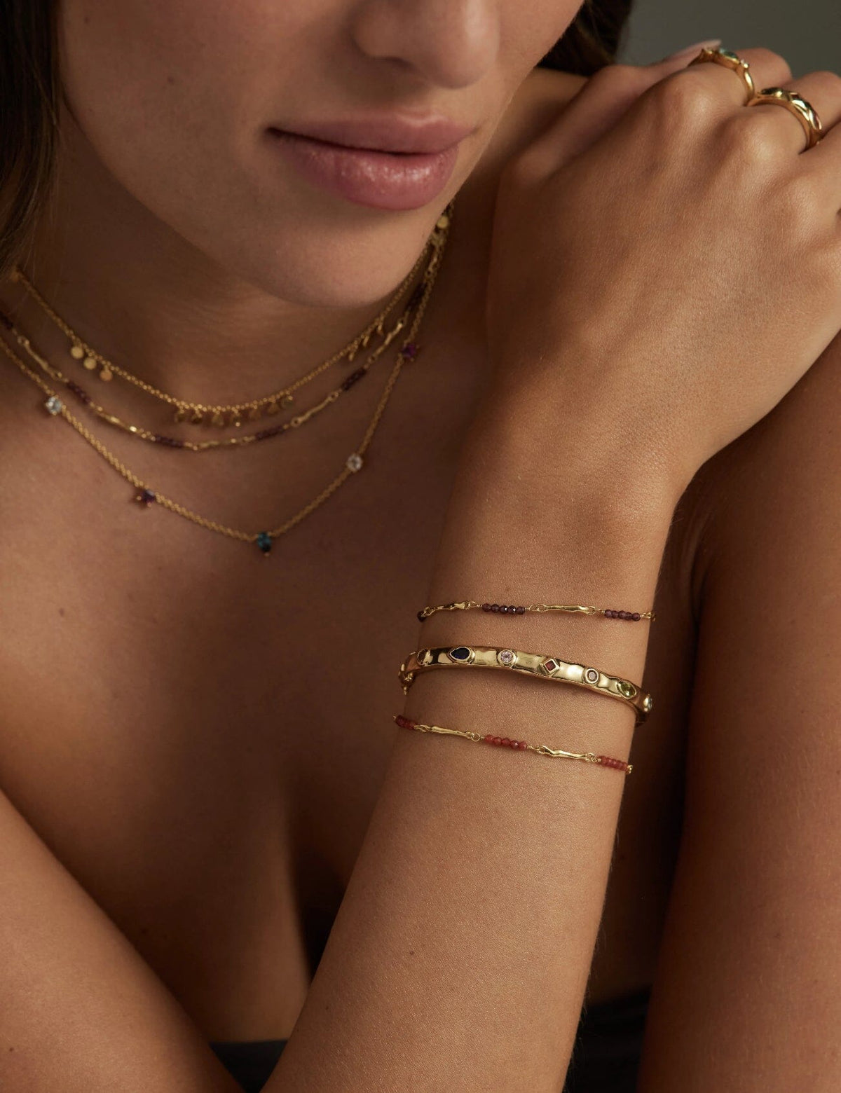ToniMay Ziggy Gold Bangle ToniMay