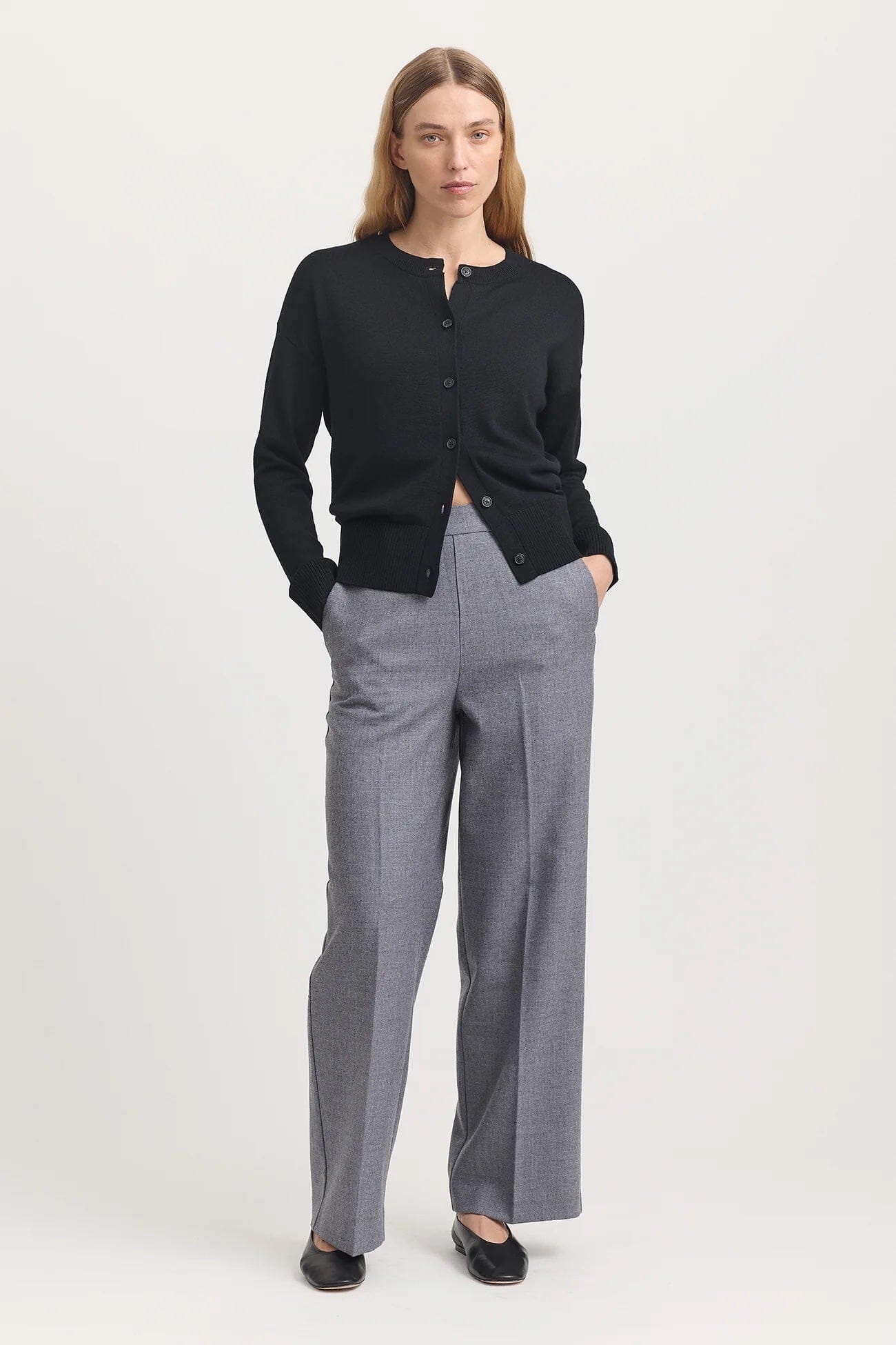 Toorallie Fine Knit Cardigan - Black Toorallie