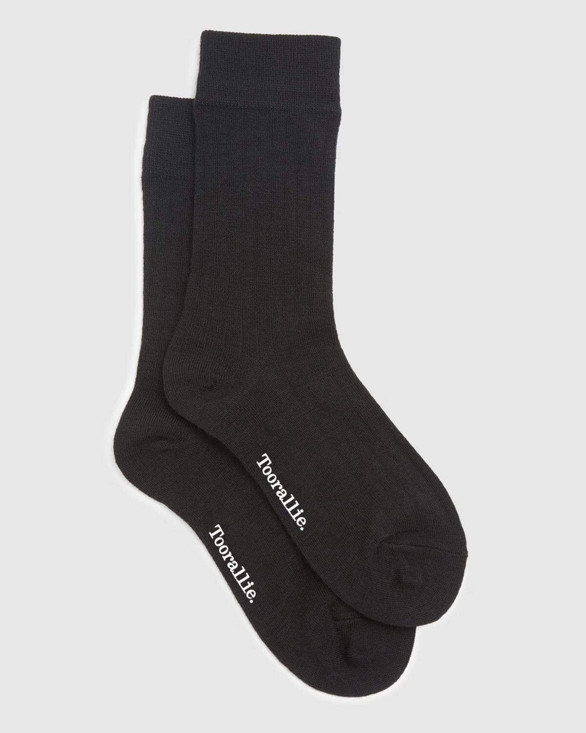 Toorallie Fine Merino Socks - Black Toorallie