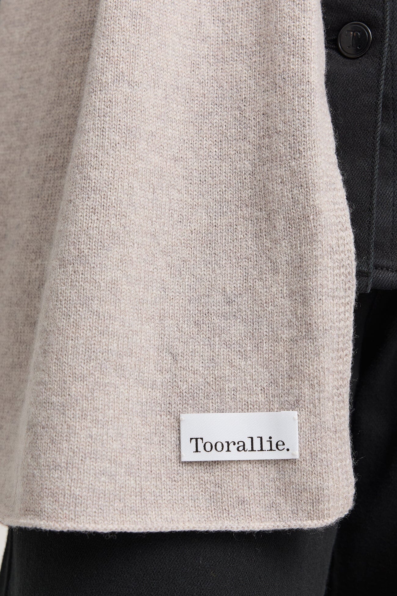 Toorallie Fine Wool Scarf - Light Oat Toorallie